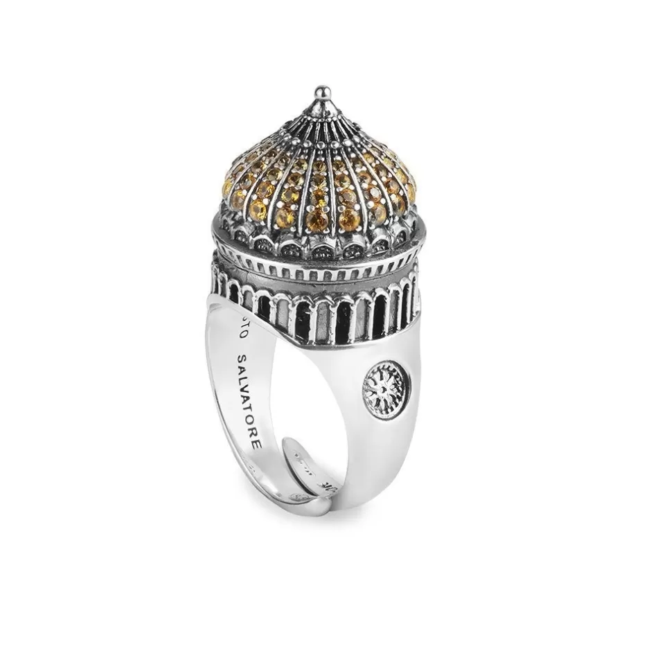 Donna Ellius Jewelry Anello Cupola Cristo Salvatore | Mosca