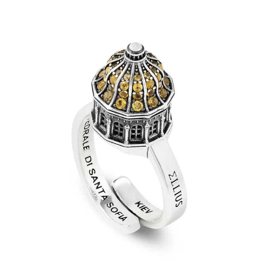 Donna Ellius Jewelry Anello Cupola Minimal Santa Sofia | Kiev