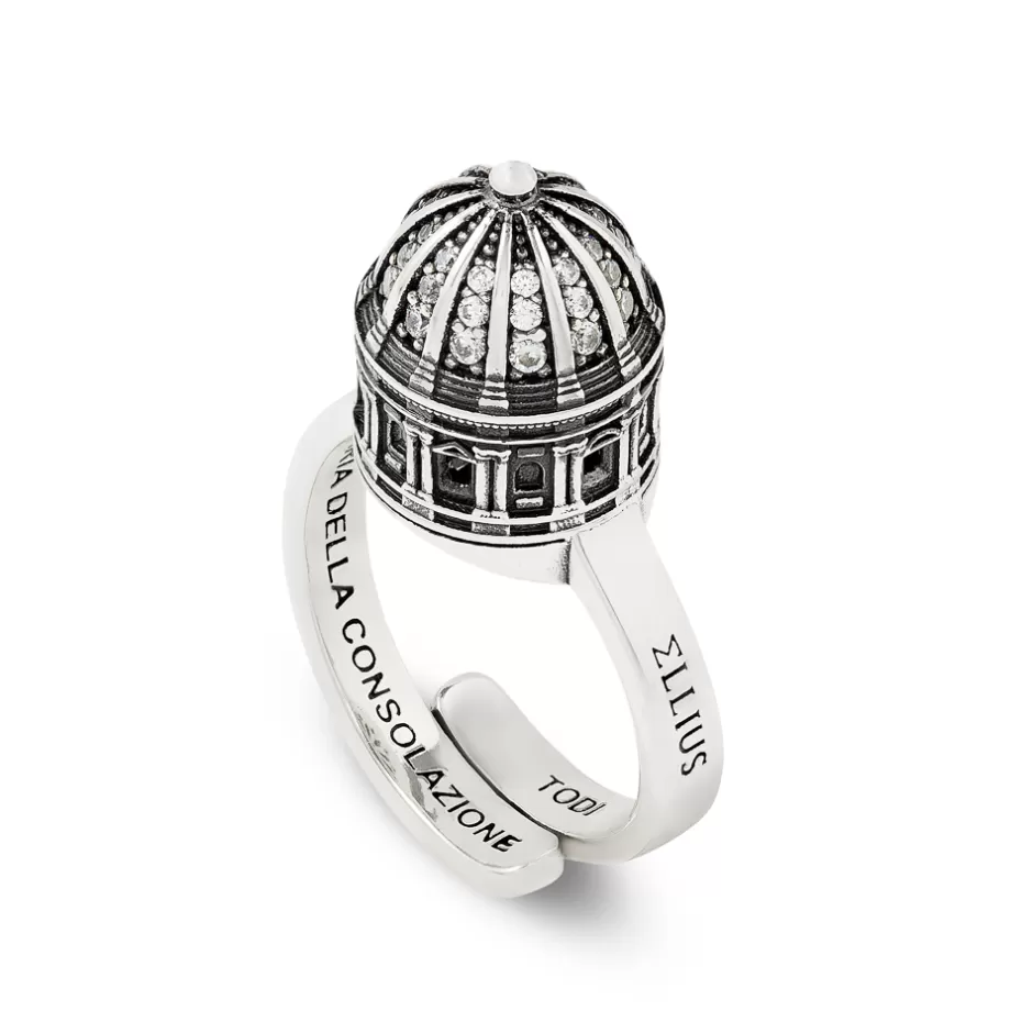 Donna Ellius Jewelry Anello Cupola Minimal Tempio Della Consolazione | Todi