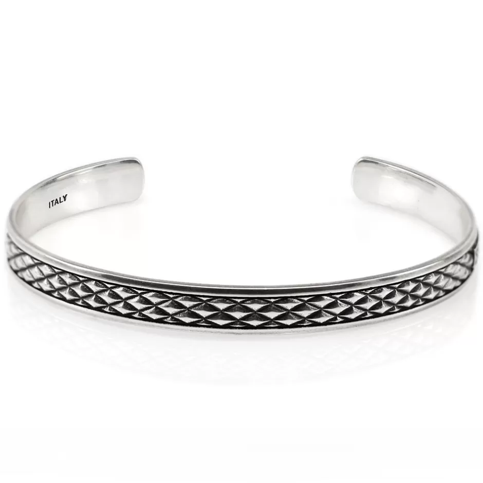 Uomo Ellius Jewelry Bracciale Serpente Minimal