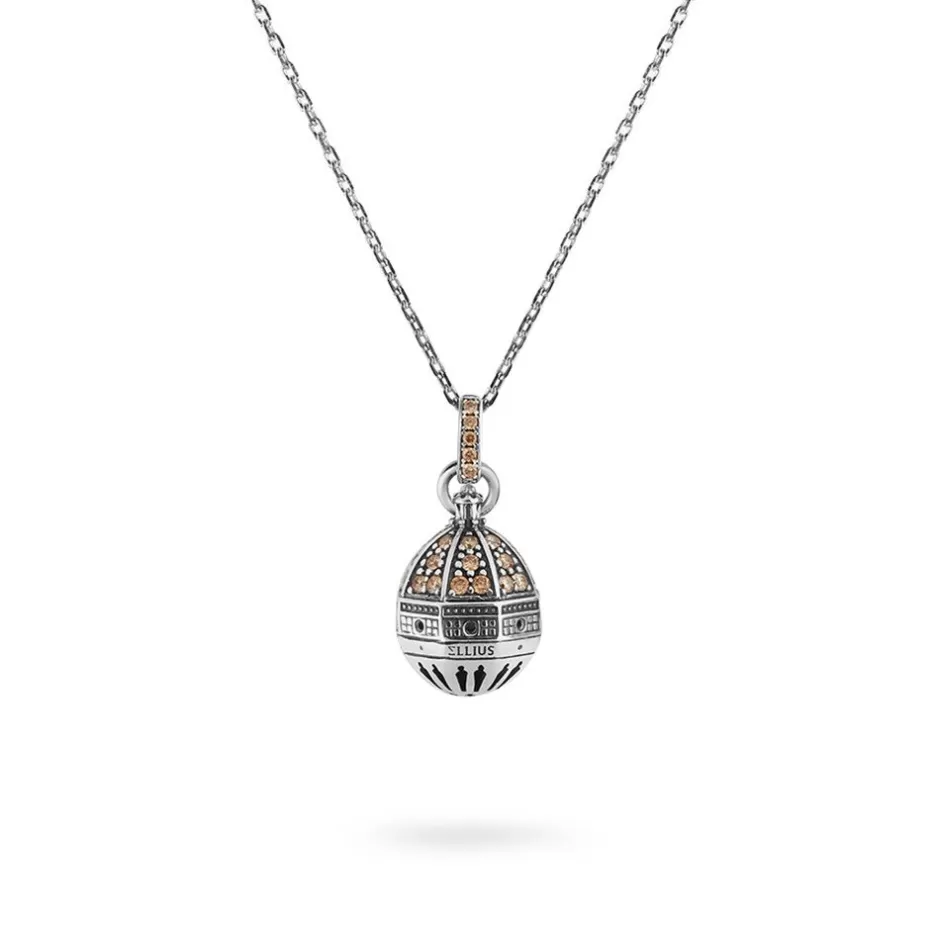 Donna Ellius Jewelry Collana Cupola Del Brunelleschi Minimal | Firenze