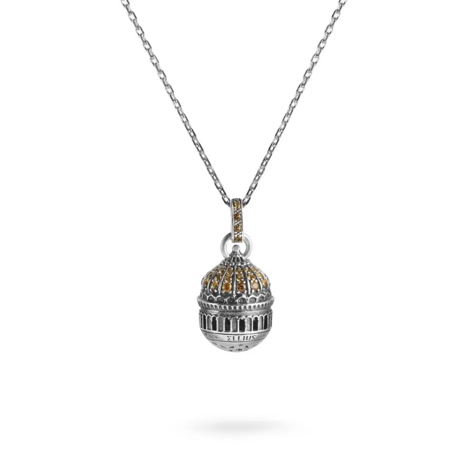 Donna Ellius Jewelry Collana Cupola Minimal Cristo Salvatore | Mosca