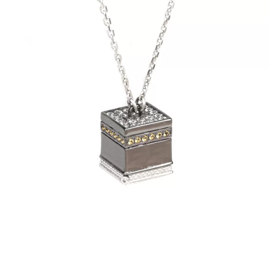 Donna Ellius Jewelry Collana Cupola Minimal Ka'Ba | Mecca