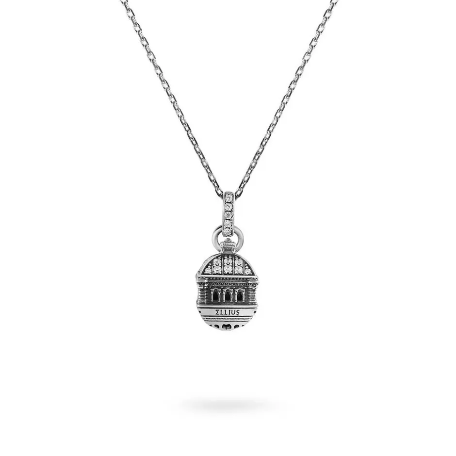 Donna Ellius Jewelry Collana Cupola Minimal Tempio Maggiore | Roma