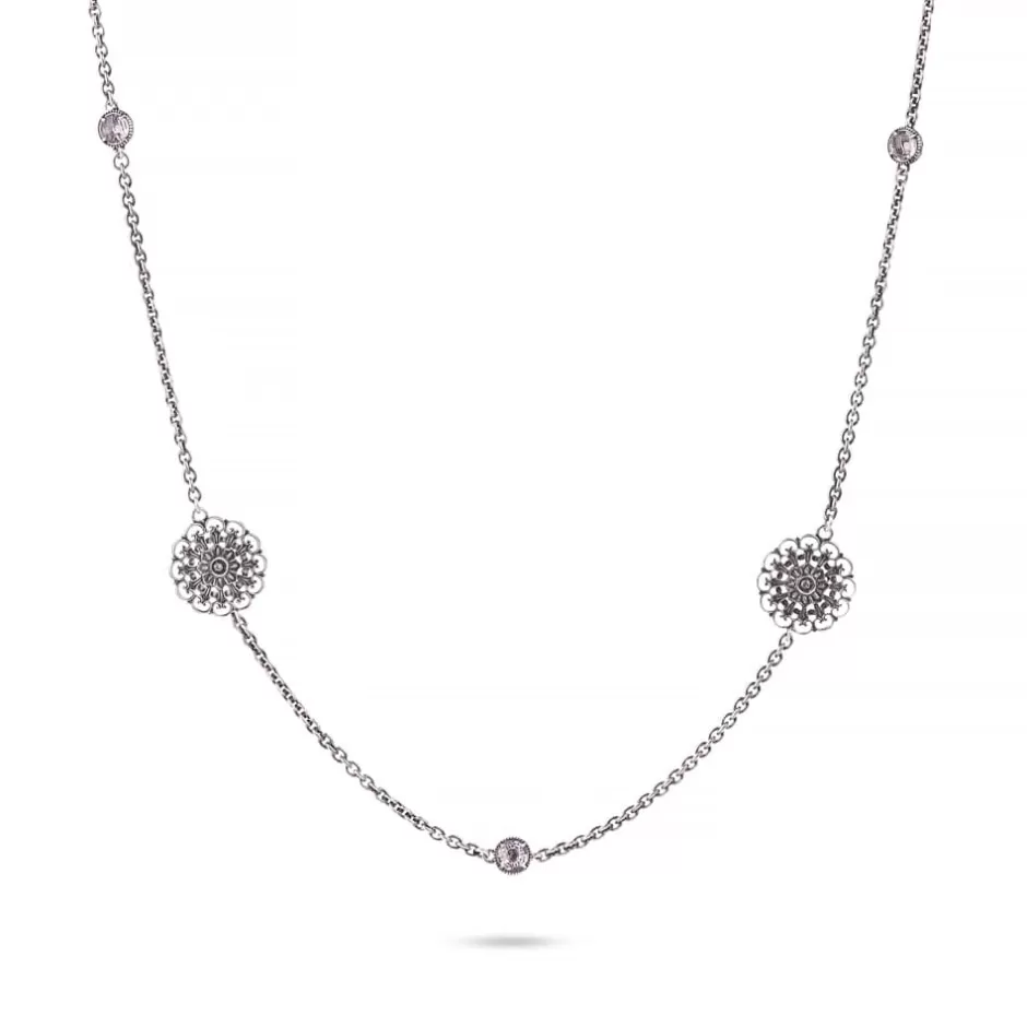 Donna Ellius Jewelry Collana Floreale Lunga