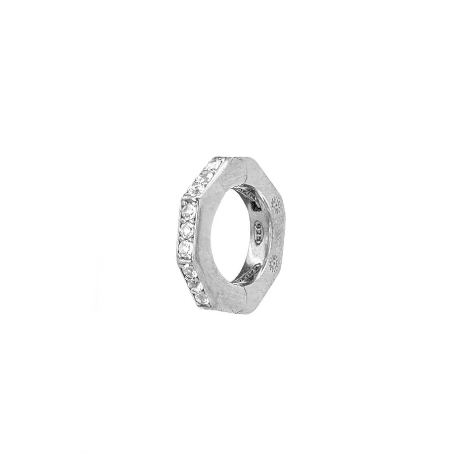 Donna Ellius Jewelry Orecchino Ottagono Donna Solaris Singolo