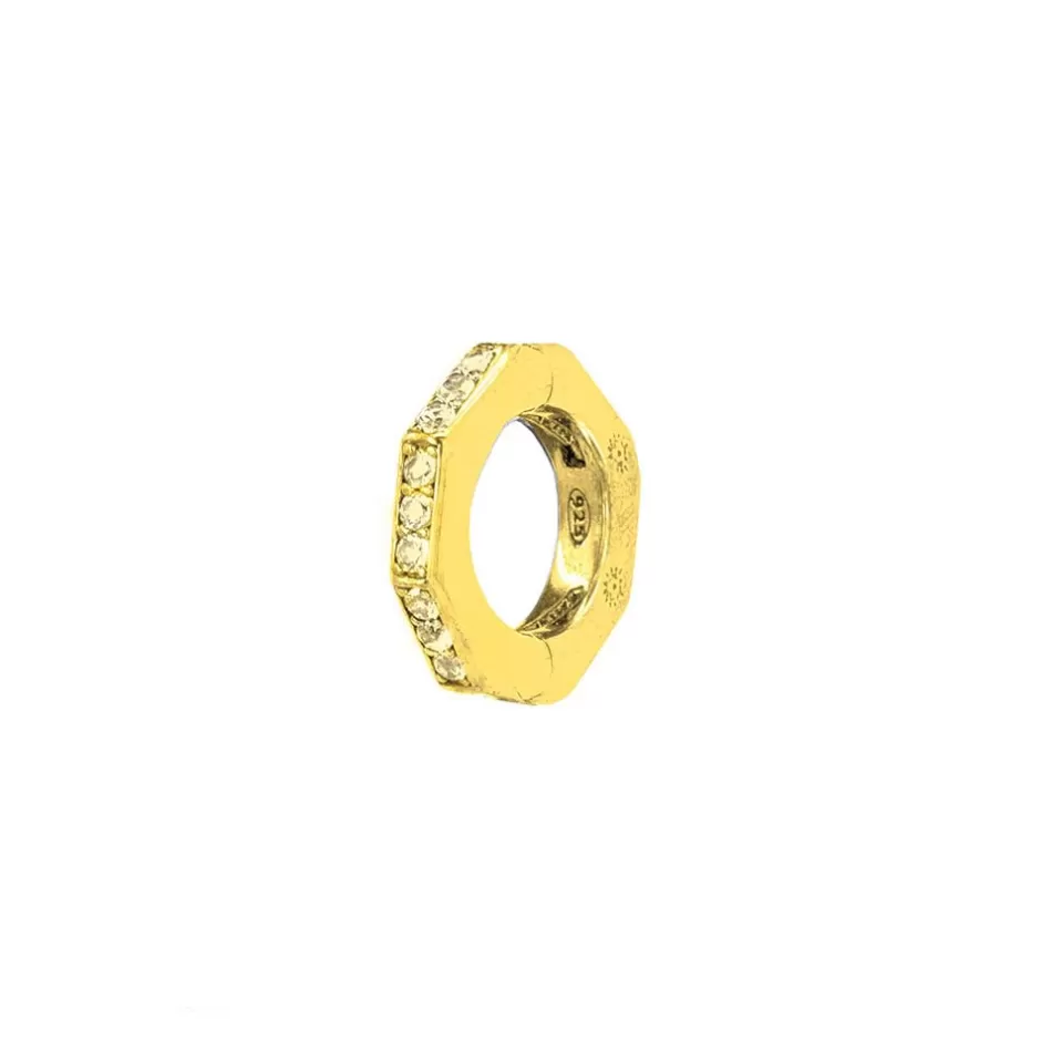 Donna Ellius Jewelry Orecchino Ottagono Donna Solaris Singolo