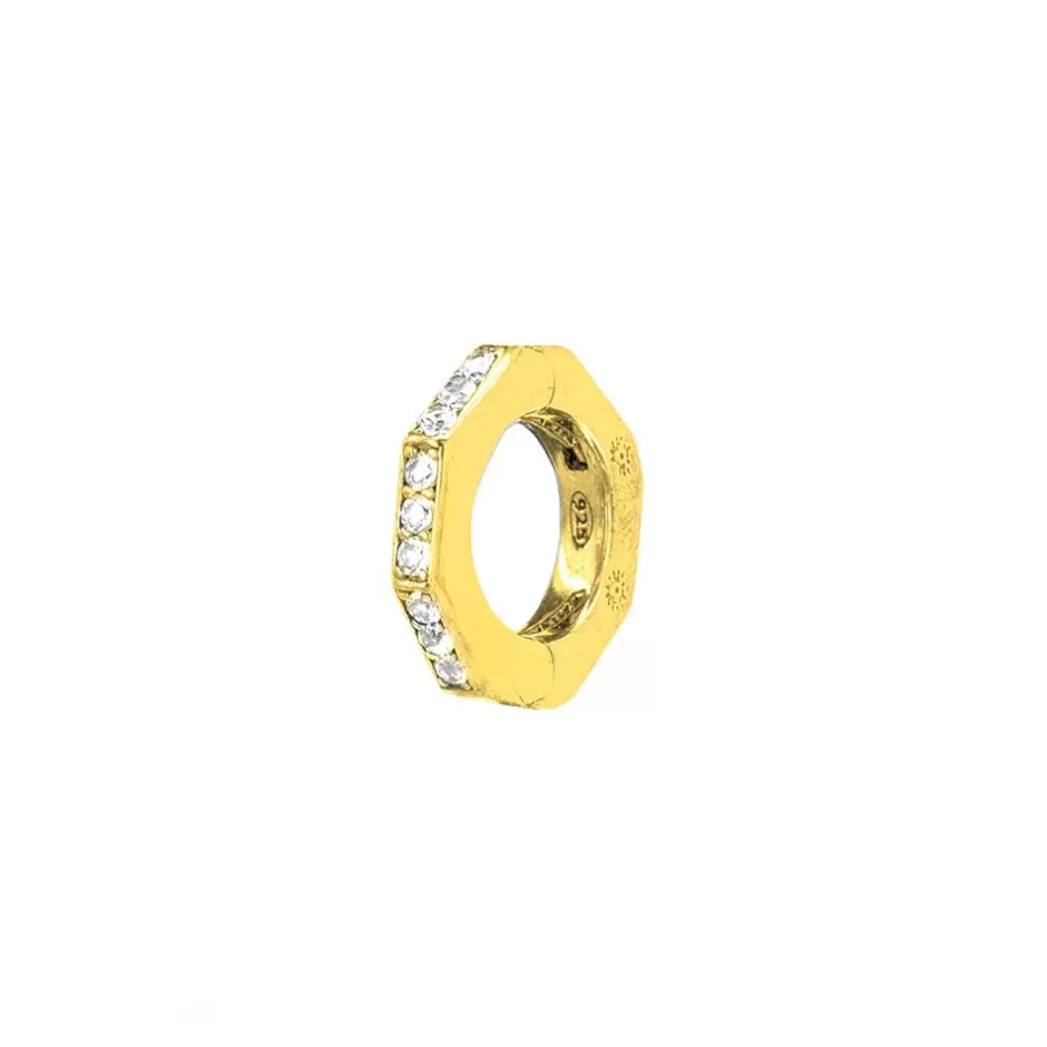 Donna Ellius Jewelry Orecchino Ottagono Donna Solaris Singolo